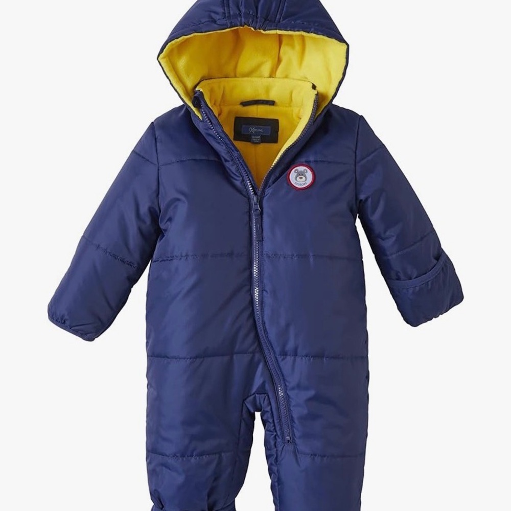 iXtreme Boys Baby Snowsuit - Insulated Fleece Bunting Infant Pram 12/18 M